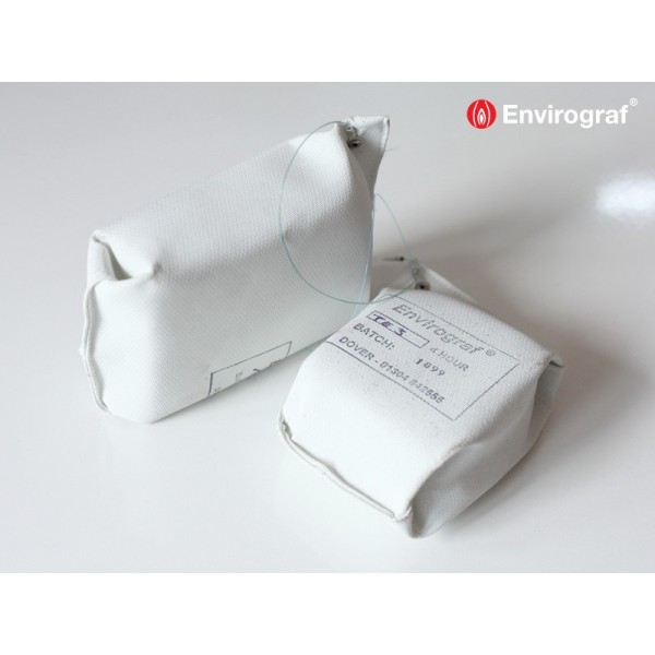 Envirograf Intumescent Fire and Smoke Stop Pillow With Metal Tags