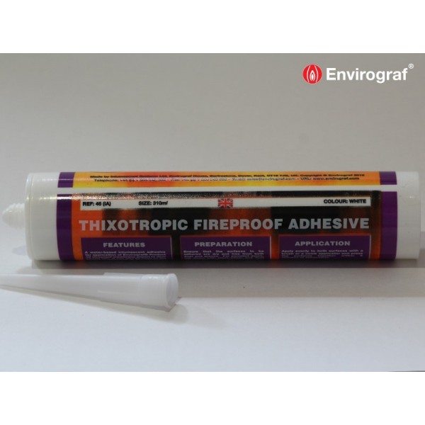 Envirograf Intumescent Thixotropic Adhesive providing up to 120 minutes integrity