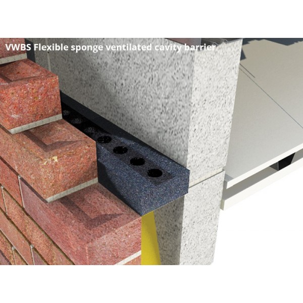 Envirograf Ventilated Sponge Cavity Wall Barrier