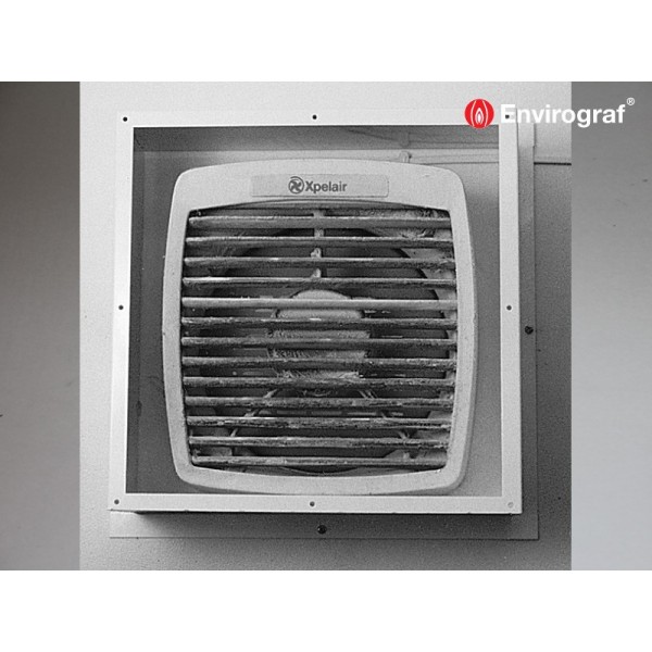 Envirograf Wall Mounted Fan Covers for up to 70 minutes protection