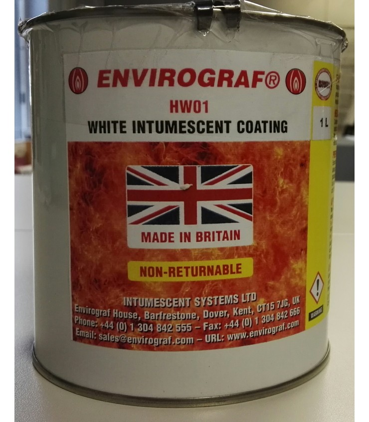 Envirograf HW Intumescent Coating for 30/60 Minutes Fire Protection