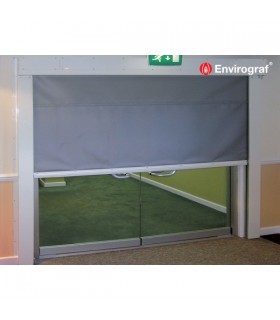 Envirograf Fire and Smoke Drop Curtain