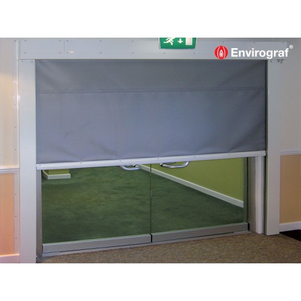 Envirograf Fire and Smoke Drop Curtain