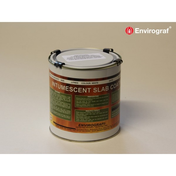 Envirograf Fireproof Coating for Rock Fibre and Non Fibrous Slabs, upto 4 hours protection