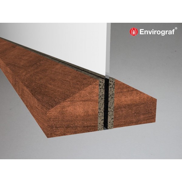 Envirograf Glazing Bead System for Fire Doors and Screens 30 and 60 Minutes Protection